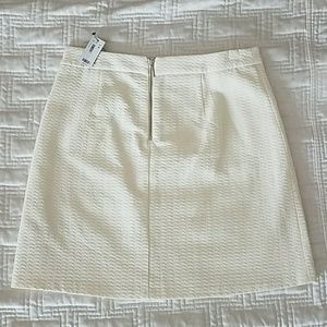 The Limited Cream Colored Patterned Skirt